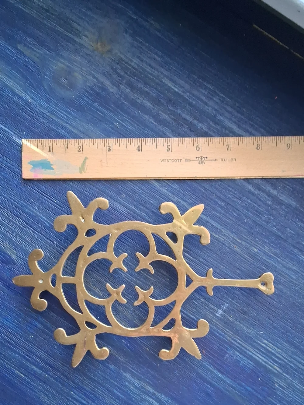 Vintage Brass Trivet